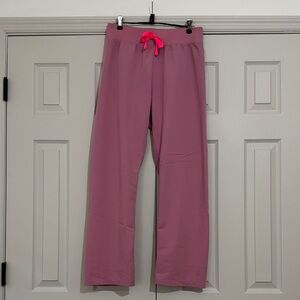 Figs Pink Relaxed Pants
